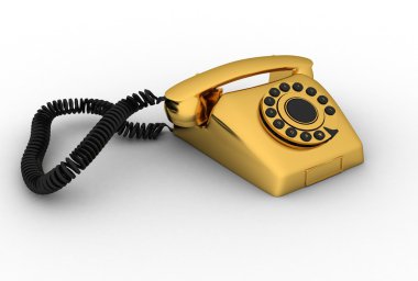 Retro Phone clipart