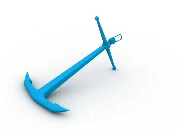 Blue Anchor — Stock Photo, Image