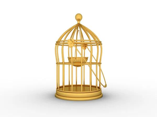 stock image Golden Cage