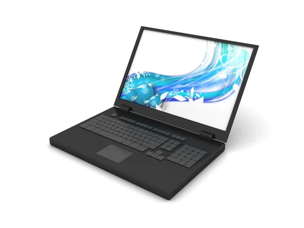 Stilvoller Laptop — Stockfoto
