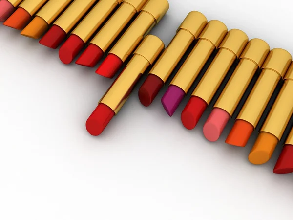 Colored Lipstick — Stock Photo, Image