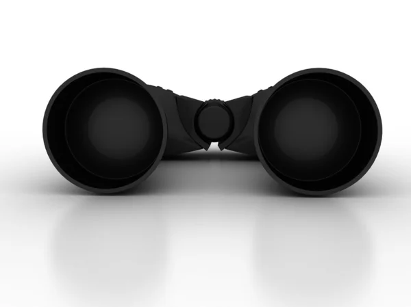 Preto Binocular — Fotografia de Stock