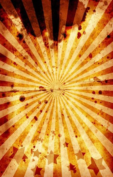 Ruwe sunburst papier — Stockfoto