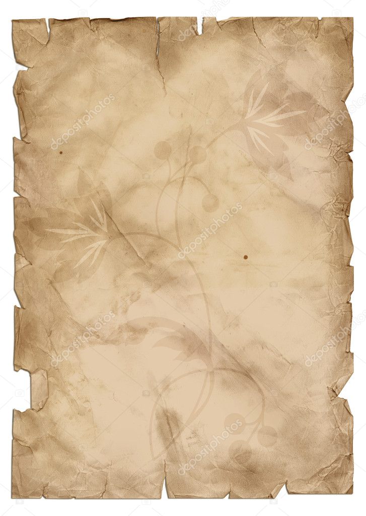 Old Fancy Paper Stock Illustration 176411681