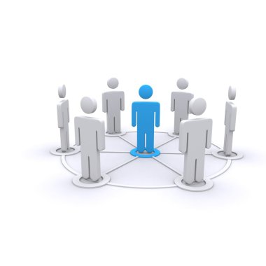 Teamwork Networking clipart