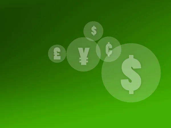 Groene symbolische achtergrond — Stockfoto