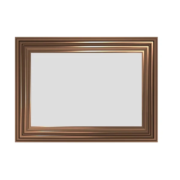 Bruin stijl frame — Stockfoto