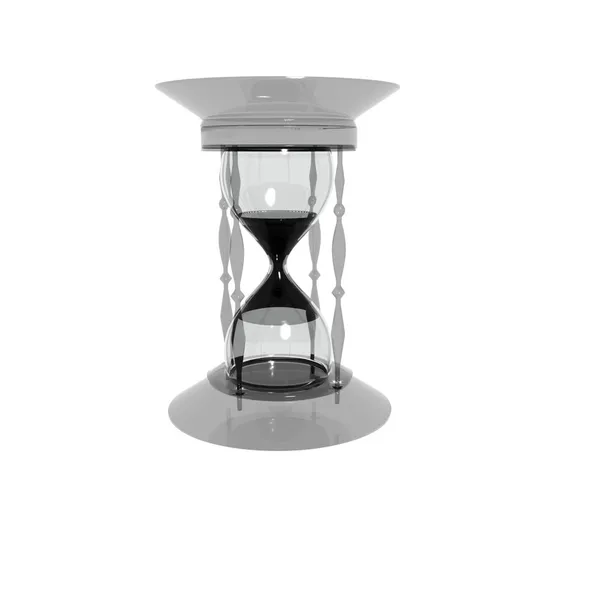 Reloj de arena vidrioso —  Fotos de Stock