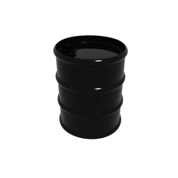 黑油每桶 — 图库照片