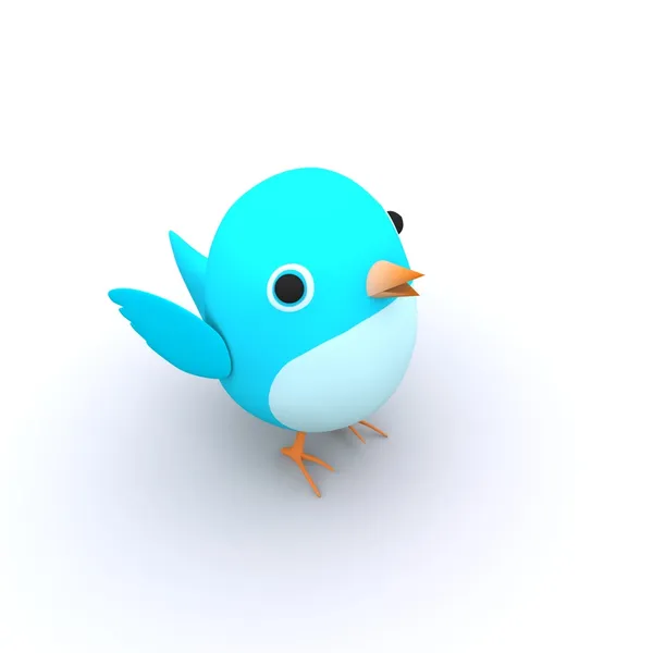 3D madár fogalma — Stock Fotó