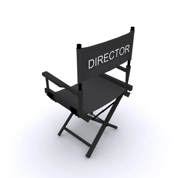Καρέκλα σκηνοθέτη διακόσμηση — Φωτογραφία Αρχείου