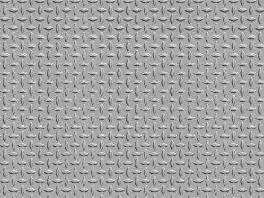 Shiny Silver Diamond Plate Sheet clipart