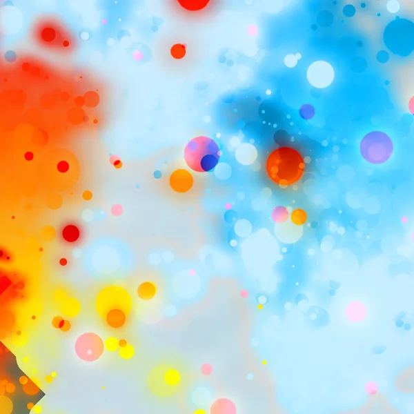 Burbujas de brillo de colores — Foto de Stock