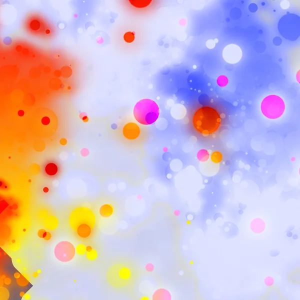 彩色的水滴样式 — 图库照片