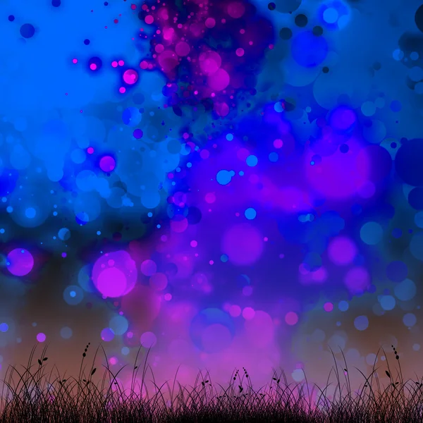 Blur Nature Bubbles Background — Stock Photo, Image