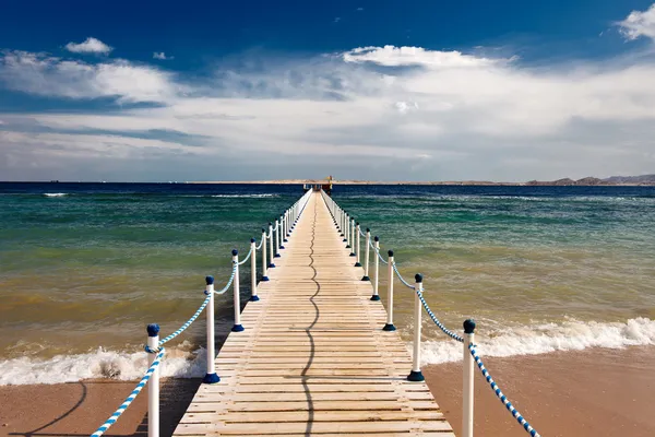 stock image Sea pontoon