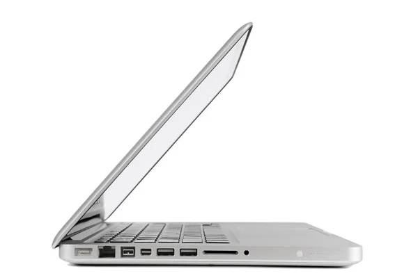 Ноутбук Ізольований Білому Фоні — стокове фото