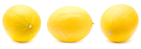 分離された黄色のハニーデュー メロン — ストック写真