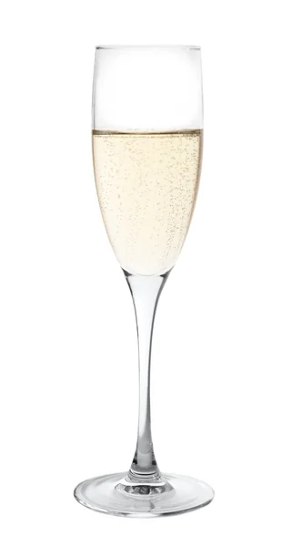 Champagne Isolerad — Stockfoto