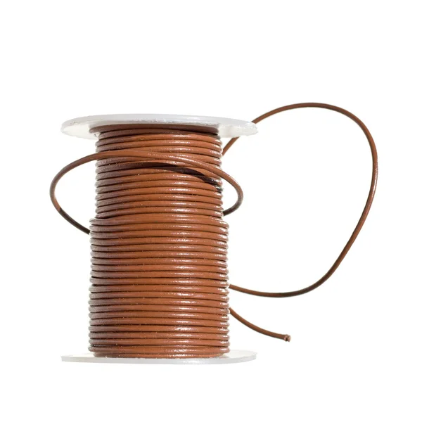 stock image Craft materials - leather cord