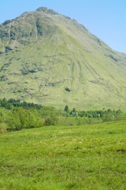 Glen coe, İskoçya, görünümü bidean nam bian dağ yolunda