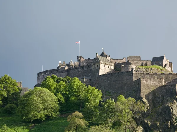 爱丁堡城堡 东面的墙壁 — 图库照片