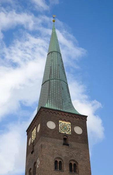 Katedrála v Aarhusu, — Stock fotografie