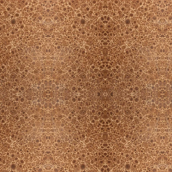 Old discolored marbled paper in brown color scheme; retro ba — Stock Photo, Image
