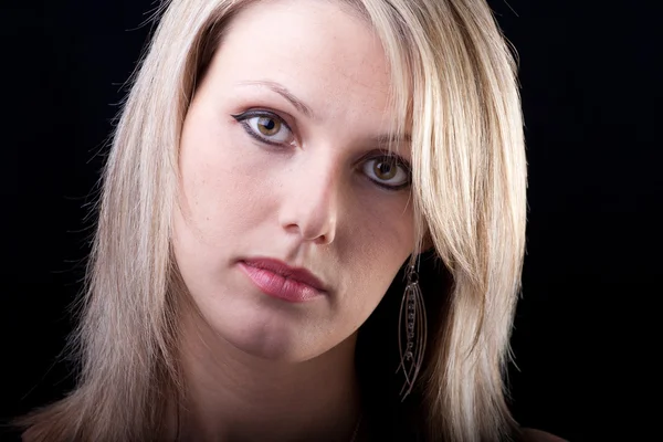 stock image Portrait of an attractive young woman