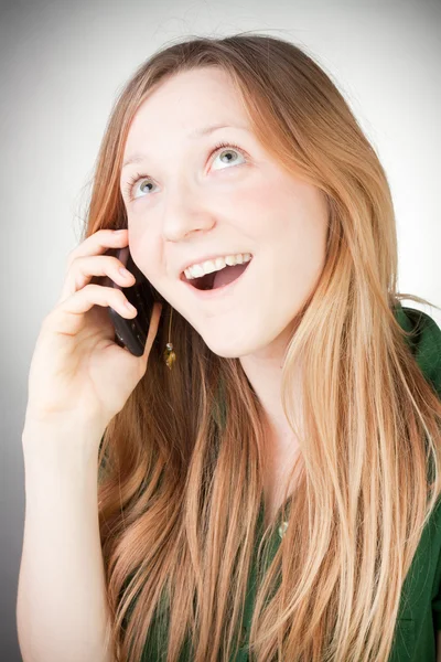stock image Image of Beautiful Woman Using her Mobile