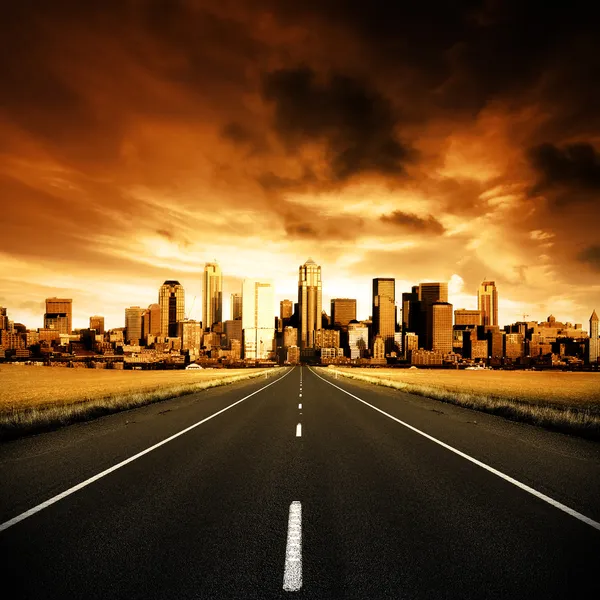Urban Highway Royalty Free Stock Images