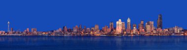 Seattle Panorama clipart