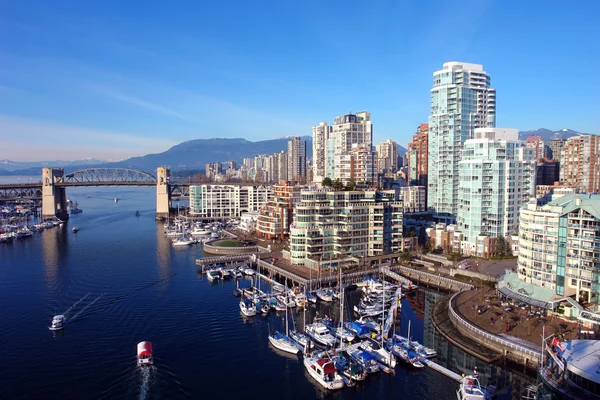 Vancouvers hamn — Stockfoto