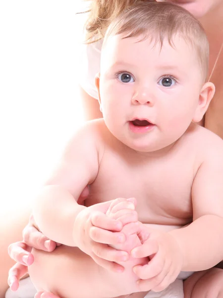 Divertido niño feliz bebé —  Fotos de Stock