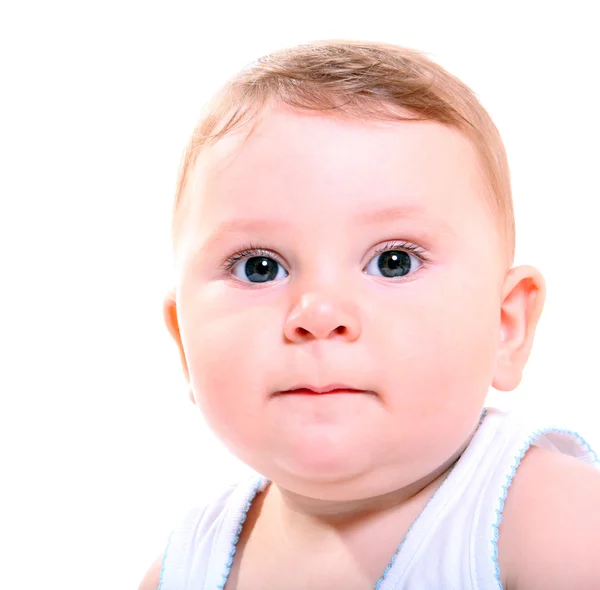 Grappige gelukkig babyjongen — Stockfoto