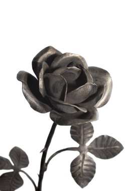 Black Iron Flower clipart