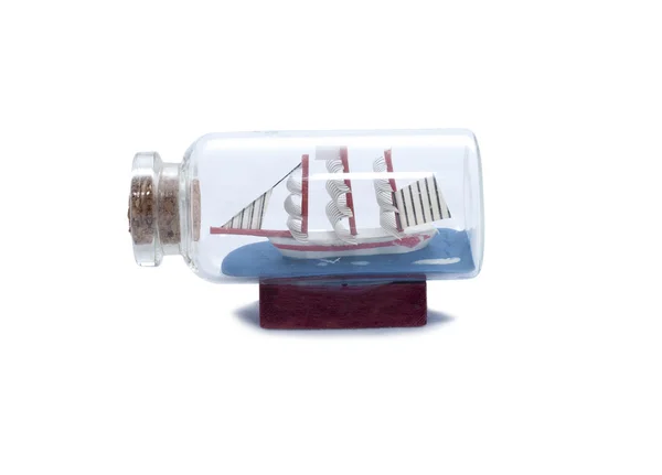 Ship And Bottle — Stock Photo, Image