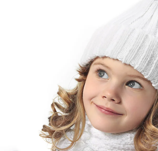 Chica en ropa de invierno — Foto de Stock