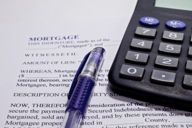 sözleşme formunu mortgage hesaplama ve kalem