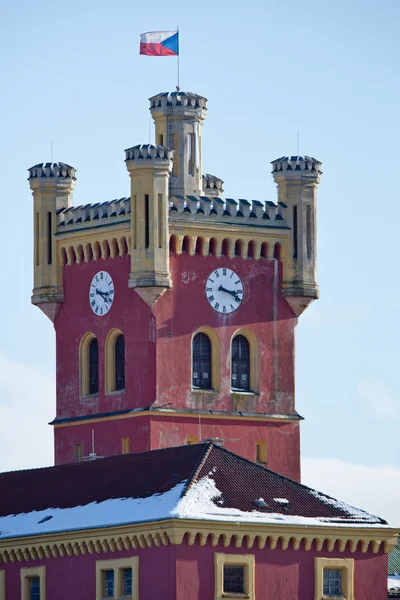 （刑務所になって) mirov 城, チェコ共和国 — ストック写真