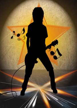 MUSICAL BACKROUND clipart