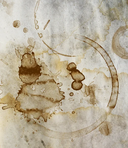 COFFEE STAINS — Stock Photo, Image