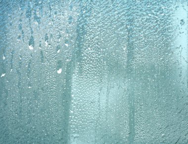 WATER DROPS ON GLASS clipart