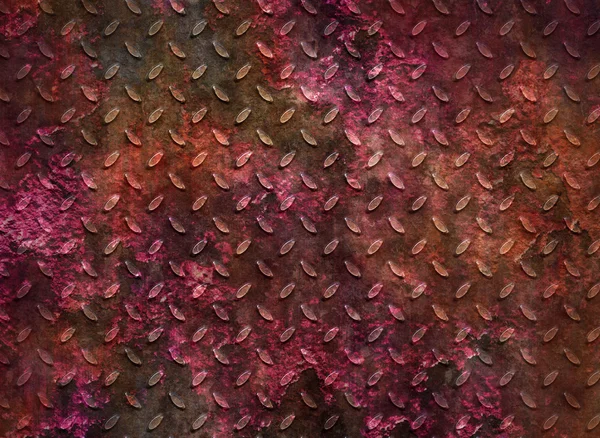 녹슨 금속 격판덮개 — 스톡 사진