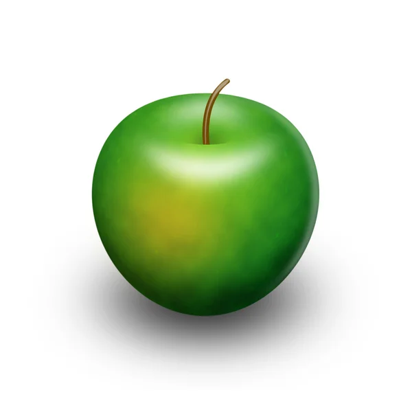 แอปเปิ้ลสีเขียว — ภาพถ่ายสต็อก