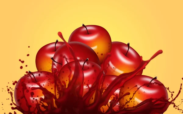 stock image RED APPLES