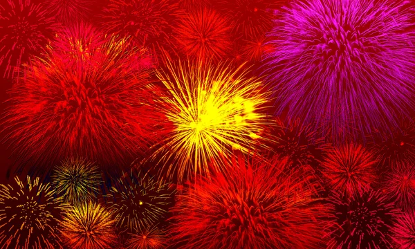 Background Fireworks — Stock Photo, Image