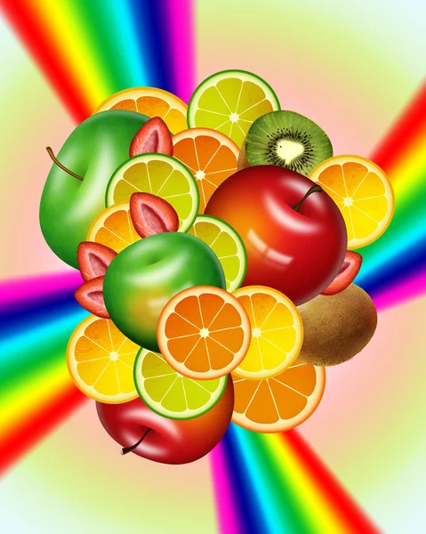 Mix ovoce — Stock fotografie