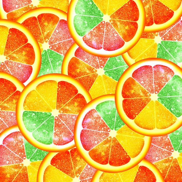 Citrus kleurrijke achtergrond — Stockfoto