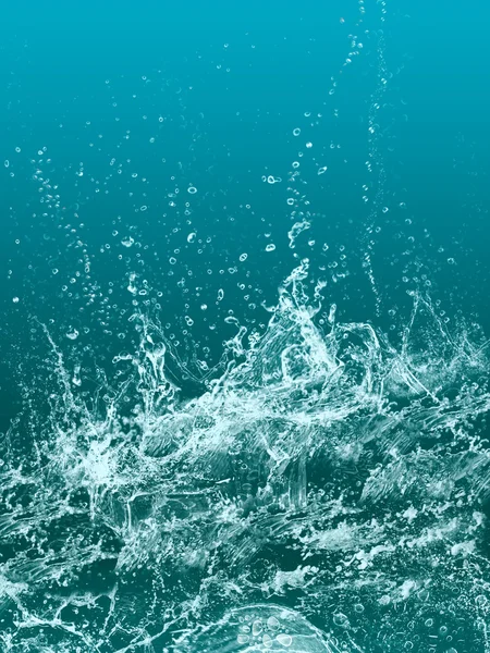 WATER SPLASHES — Stock Photo, Image
